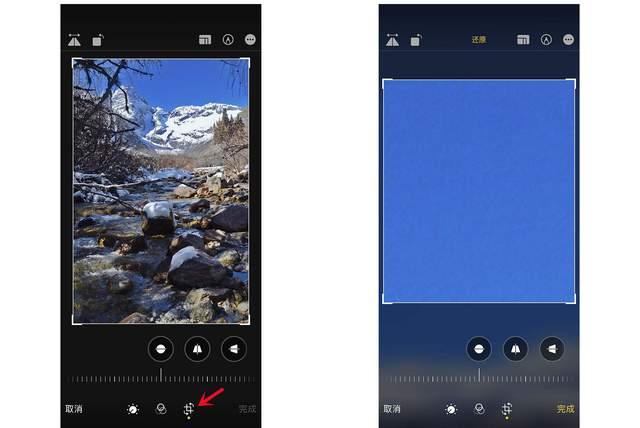 博尔塔拉苹果手机维修分享iPhone手机如何使用裁剪功能隐藏照片 